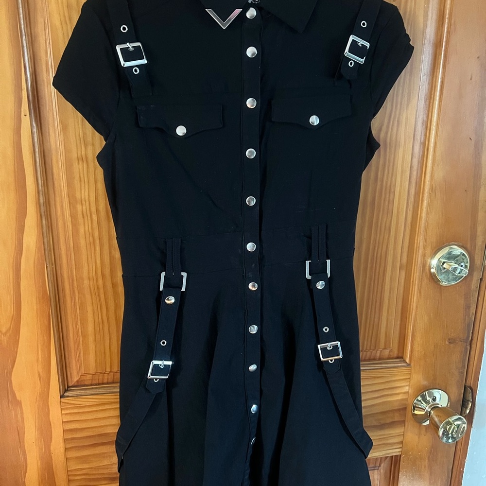 Killstar button up dress